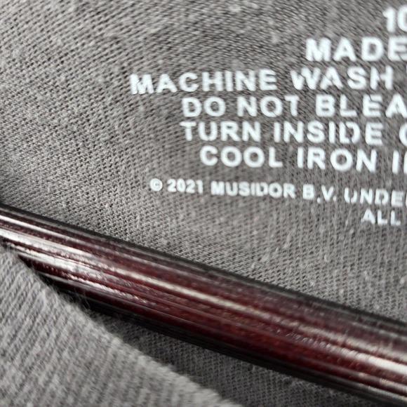 The Rolling Stones Shirt Mens Medium Gray Short Sleeve Graphic Tee Cotton * - Picture 5 of 8